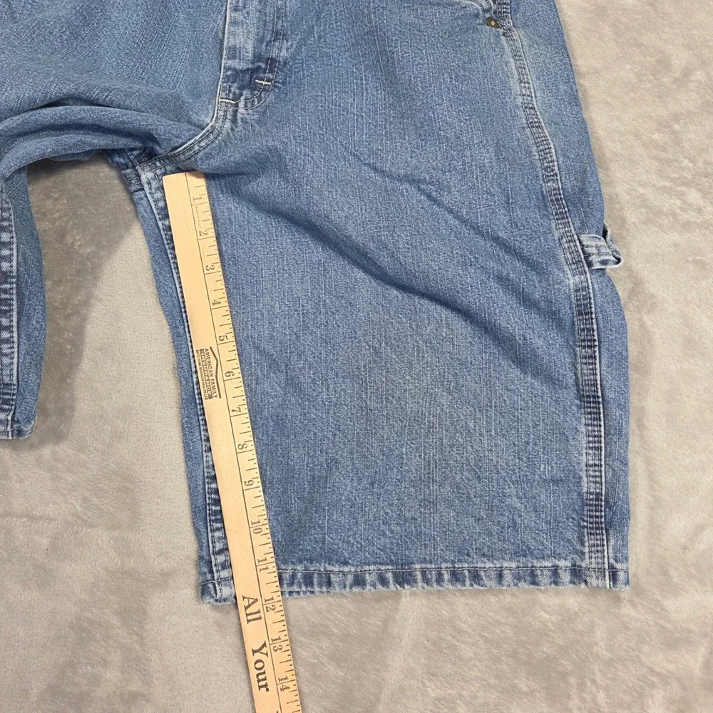 Lee Dungarees Mens 31 Blue Denim Carpenter Shorts Hammer Loop 2198110